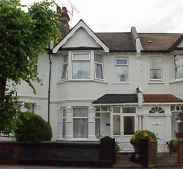 Stuart's South Tottenham home in London